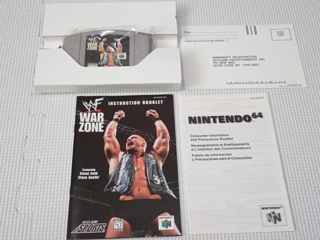 N64WWF WAR ZONE CO kĔ [q|  Q[{/\tg 