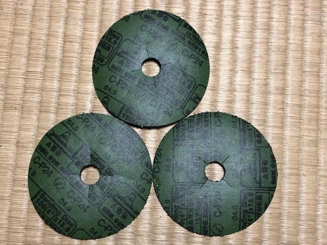 未使用!サンディングディスク 100mm C−P40 3枚セット < ペット/手芸/園芸  未使用!サンディングディスク 100mm C−P40 3枚セット < ペット/手芸/園芸の