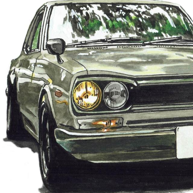 NC-727 GT-R/RS SS限定版画サイン額装作家平右ヱ門 < 自動車/バイク NC-727 GT-R/RS SS限定版画サイン額装作家平右ヱ門 < 自動車/バイク