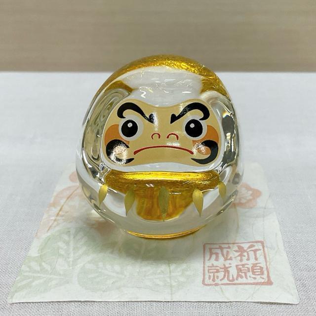 新品未使用 ガラス製 【金彩 だるま 祈願成就】ミニチュアだるま クリスタル置物 ペーパーウェイト 合格 当選 祈願 願いごと < インテリア/ライフ  新品未使用 ガラス製 【金彩 だるま 祈願成就】ミニチュアだるま クリスタル置物 ペーパーウェイト 合格 当選 祈願 願いごと  < インテリア/ライフの