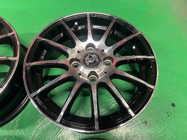 0092427)激安社外アルミホイール4本セットウェッズブラックポリッシュ14インチ5.5J+45コンパクトカーサイズ送料無料 < 自動車/バイク 0092427)激安社外アルミホイール4本セットウェッズブラックポリッシュ14インチ5.5J+45コンパクトカーサイズ送料無料 < 自動車/バイク