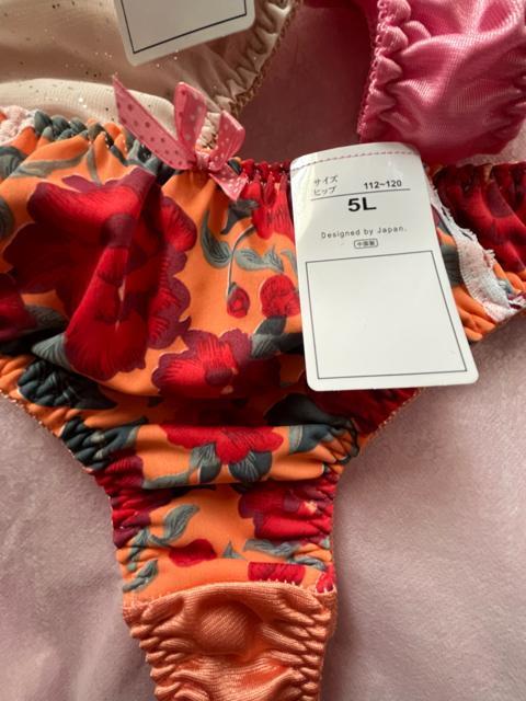 5Lサイズ!5枚セット!光沢ツルツル素材!シフォン使い!あり!高貴品格!色とりどり!エレガント!Tバックショーツ!No.花 < 女性ファッション 5Lサイズ!5枚セット!光沢ツルツル素材!シフォン使い!あり!高貴品格!色とりどり!エレガント!Tバックショーツ!No.花 < 女性ファッションの