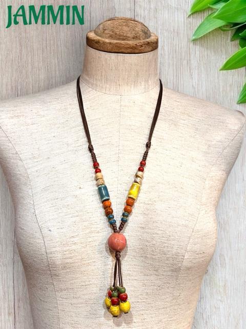 ����r�[�Y�l�b�N���X�@�G�X�j�b�N�@�A�W�A���@�q�b�s�[�@�l�b�N���X  �� �����A�N�Z�T���[/���v�� 