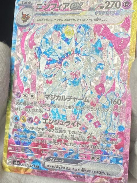 �y�ɔ��i�z�j���t�B�Aex SAR sv8a 212/187 �e���X�^���t�F�X �|�P�J ���� �� �g���[�f�B���O�J�[�h�� 