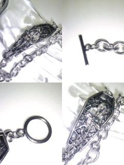 スカルプレート☆サージカル◆メンナク掲載♪スティールBrace < 男性アクセサリー/時計  スカルプレート☆サージカル◆メンナク掲載♪スティールBrace < 男性アクセサリー/時計の