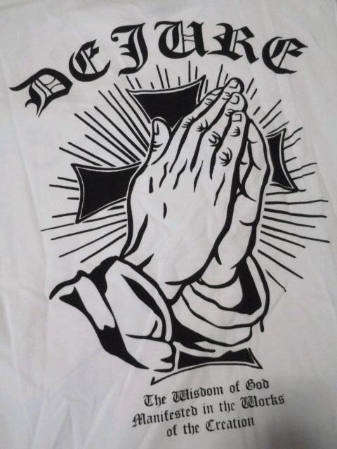 オラオラ.悪羅悪羅♪プレイング ハンズメッセージ Tシャツ ホワイト < 男性ファッション オラオラ.悪羅悪羅♪プレイング ハンズメッセージ Tシャツ ホワイト < 男性ファッションの