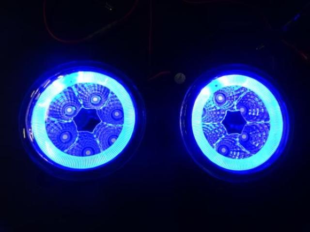 日産 LEDイカリングフォグランプ 青 クリッパー ピノ モコ < 自動車/バイク 日産 LEDイカリングフォグランプ 青 クリッパー ピノ モコ < 自動車/バイク