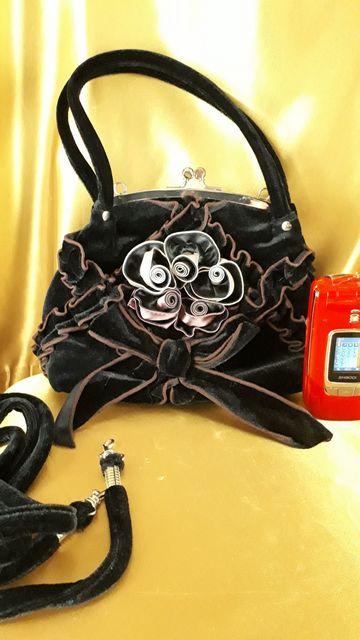 ★リボン花デザイン★2ウェイパーティーバック★訳あり < 女性ファッション  ★リボン花デザイン★2ウェイパーティーバック★訳あり  < 女性ファッションの