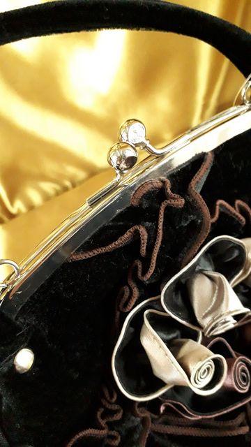 ★リボン花デザイン★2ウェイパーティーバック★訳あり < 女性ファッション  ★リボン花デザイン★2ウェイパーティーバック★訳あり < 女性ファッションの