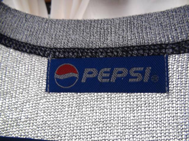 PEPSIコーラーのTシャツ(XL) チャコットグレー!。 < 男性ファッション PEPSIコーラーのTシャツ(XL) チャコットグレー!。 < 男性ファッションの