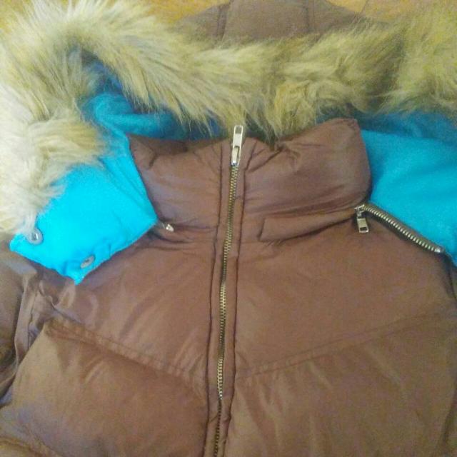 FRET FUL MERMAID 超美品 ブラウン ダウン 可愛い < 女性ファッション FRET FUL MERMAID 超美品 ブラウン ダウン 可愛い < 女性ファッションの