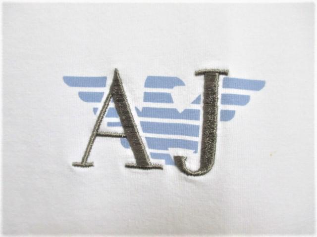 ☆アルマーニジーンズ プリント ロゴ 刺繍 Tシャツ 半袖/メンズ/XS☆新品 < ブランド ☆アルマーニジーンズ プリント ロゴ 刺繍 Tシャツ 半袖/メンズ/XS☆新品 < ブランドの