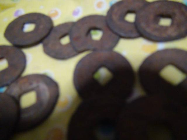 古銭 寛永通宝 島屋無背 大様銭12枚 !! < ホビー  古銭 寛永通宝 島屋無背 大様銭12枚 !! < ホビーの