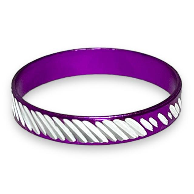 【新品/13号】キラキラ☆メタリックカットリング/パープル < 女性アクセサリー/時計 【新品/13号】キラキラ☆メタリックカットリング/パープル < 女性アクセサリー/時計の