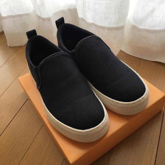 DKNY  スリッポン 濃紺 USサイズ6  23cm   スニーカー ダナキャランニューヨーク < ブランド  DKNY  スリッポン 濃紺 USサイズ6  23cm   スニーカー ダナキャランニューヨーク  < ブランドの