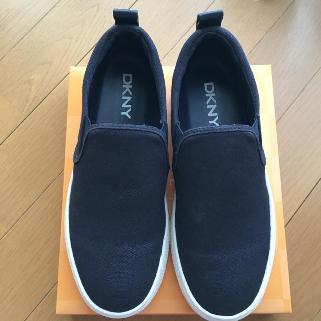 DKNY  スリッポン 濃紺 USサイズ6  23cm   スニーカー ダナキャランニューヨーク < ブランド  DKNY  スリッポン 濃紺 USサイズ6  23cm   スニーカー ダナキャランニューヨーク < ブランドの