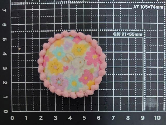 ハンドメイド♪くるみボタンマグネット『お花畑うさぎ』A < ペット/手芸/園芸 ハンドメイド♪くるみボタンマグネット『お花畑うさぎ』A < ペット/手芸/園芸の