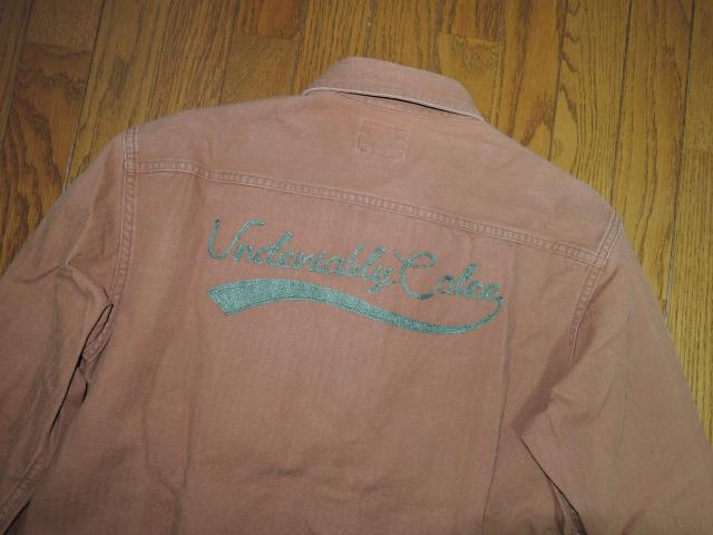 CALEE キャリー ワークシャツ M 茶系 ワッペン ステッチ 刺繍 長袖シャツ < ブランド  CALEE キャリー ワークシャツ M 茶系 ワッペン ステッチ 刺繍 長袖シャツ < ブランドの