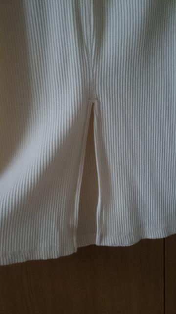 新品未使用☆ナロースカート★アイボリー★Iライン☆綿混★カジュアル☆ < 女性ファッション  新品未使用☆ナロースカート★アイボリー★Iライン☆綿混★カジュアル☆ < 女性ファッションの