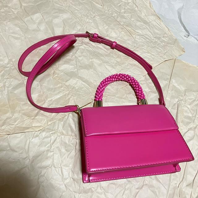 【ZARA / ザラ】 ミニハンドバッグ & ショルダー / ピンク 2way < ブランド  【ZARA / ザラ】 ミニハンドバッグ & ショルダー / ピンク 2way < ブランドの