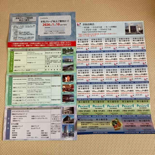 京阪グループ 株主優待券 < チケット/金券 京阪グループ 株主優待券 < チケット/金券の