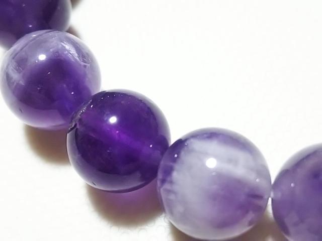 天然石★シェブロンアメジスト 10mm ブレス < 女性アクセサリー/時計 天然石★シェブロンアメジスト 10mm ブレス < 女性アクセサリー/時計の