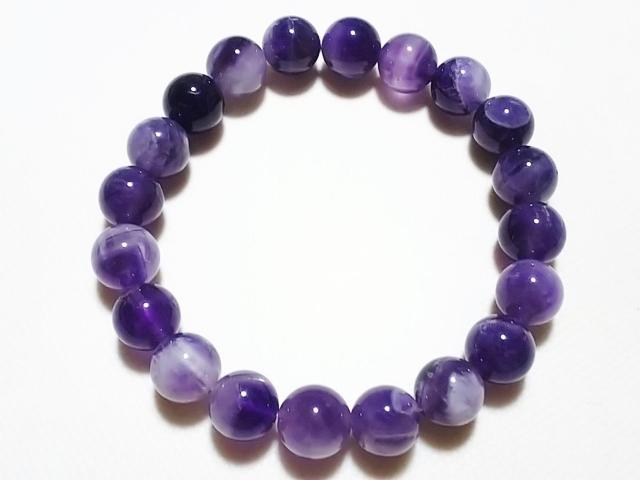 天然石★シェブロンアメジスト 10mm ブレス < 女性アクセサリー/時計 天然石★シェブロンアメジスト 10mm ブレス < 女性アクセサリー/時計の