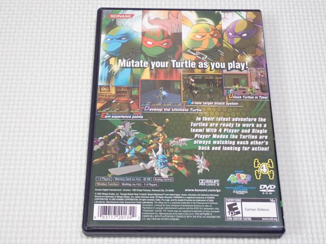 PS2★TEENAGE MUTANT NINJA TURTLES 3 MUTANT MIGHTMARE 海外版 < ゲーム本体/ソフト PS2★TEENAGE MUTANT NINJA TURTLES 3 MUTANT MIGHTMARE 海外版 < ゲーム本体/ソフトの