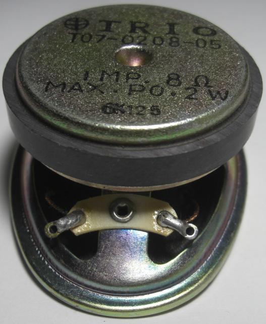 TRIO/72x47mm�ȉ~�X�s�[�J�[2��1�����g�p�i1128 �� �Ɠd/AV�� 