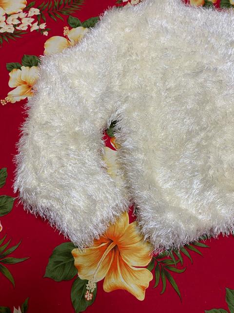 新品未使用☆NICE CLAUP☆可愛いモフモフホワイトセーター☆ < ブランド  新品未使用☆NICE CLAUP☆可愛いモフモフホワイトセーター☆ < ブランドの