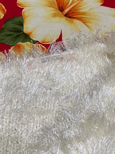 新品未使用☆NICE CLAUP☆可愛いモフモフホワイトセーター☆ < ブランド  新品未使用☆NICE CLAUP☆可愛いモフモフホワイトセーター☆ < ブランドの