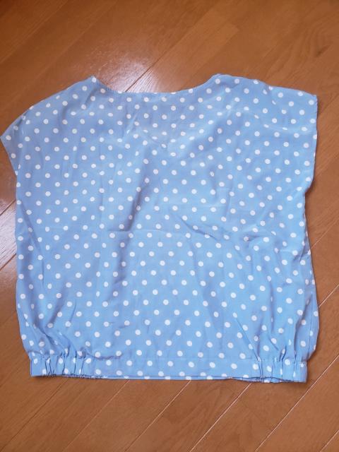 ☆美品☆a.v.v☆サックス水玉シャツブラウス☆38 < ブランド  ☆美品☆a.v.v☆サックス水玉シャツブラウス☆38 < ブランドの