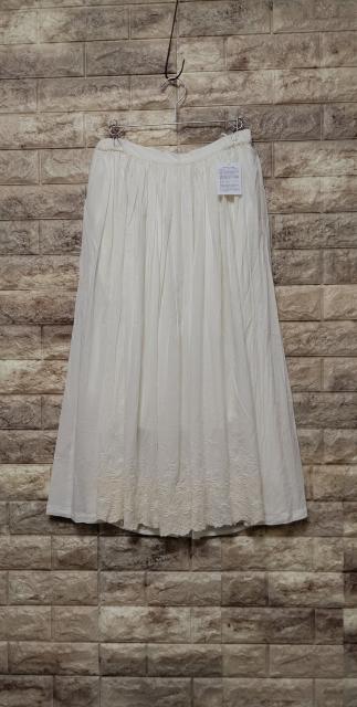 ***SELF+SERVICE***  hJ[X XJ[g Vi Off-White   t@bV 