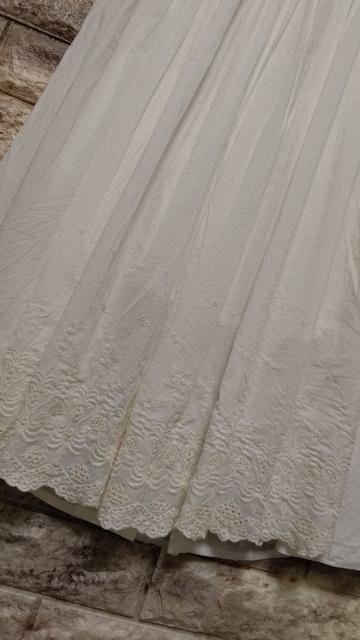 ***SELF+SERVICE***  hJ[X XJ[g Vi Off-White  t@bV 