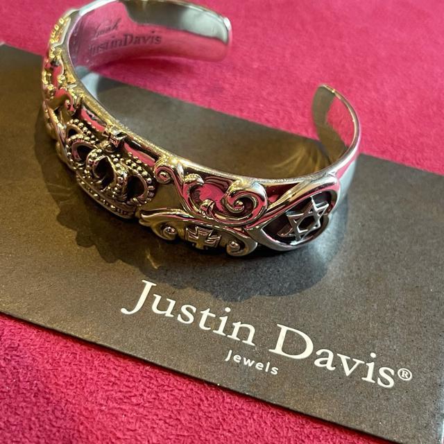 100個限定◆JUSTIN DAVIS×BASK◆クラウンバングル◆新品同様◆ < ブランド  100個限定◆JUSTIN DAVIS×BASK◆クラウンバングル◆新品同様◆ < ブランドの