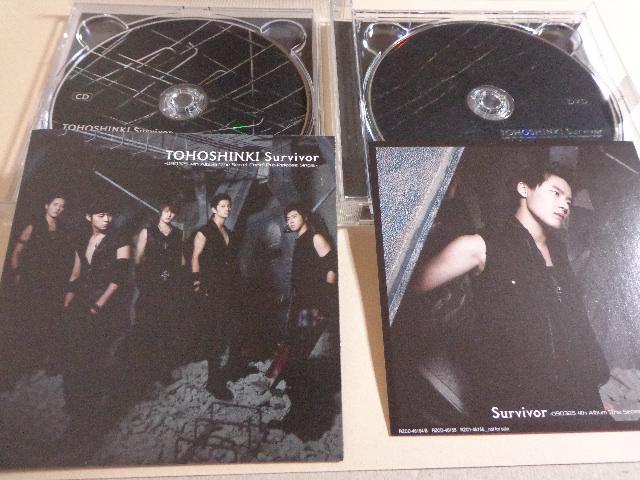 CD+DVD ★ 東方神起 「Survivor」ジャケカ ジュンス ★ CD、Blu-ray、DVD 2枚で送料180円 < タレントグッズ  CD+DVD ★ 東方神起 「Survivor」ジャケカ ジュンス ★ CD、Blu-ray、DVD 2枚で送料180円 < タレントグッズの