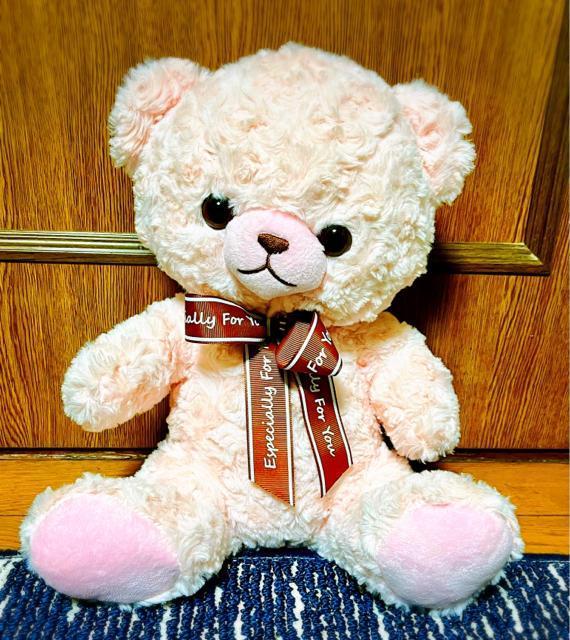 新品 マイローズベア ピンク ぬいぐるみ ふわふわ クマ テディベア 人形 くま クマ 熊 りぼん リボン 30cm ローズ ボア < おもちゃ  新品 マイローズベア ピンク ぬいぐるみ ふわふわ クマ テディベア 人形 くま クマ 熊 りぼん リボン 30cm ローズ ボア  < おもちゃの