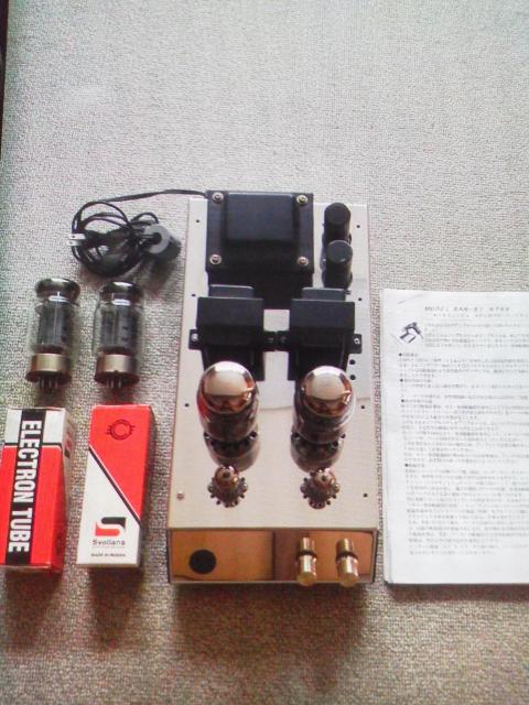 三栄無線 MODEL SAN-E1 KT88 シングル真空管パワーアンプ《中古》 < 家電/AV  三栄無線 MODEL SAN-E1 KT88 シングル真空管パワーアンプ《中古》 < 家電/AVの