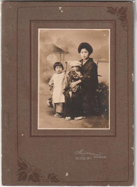 母子写真 三浦写真館 明治期 3-12◎ < ホビー  母子写真 三浦写真館 明治期 3-12◎  < ホビーの