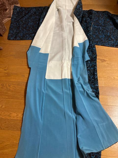 1842.未使用☆ブルー系着物 < 女性ファッション  1842.未使用☆ブルー系着物 < 女性ファッションの