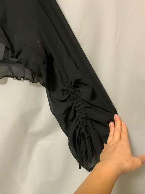 ◆黒 シースルー ボレロ9号 < 女性ファッション  ◆黒 シースルー ボレロ9号 < 女性ファッションの