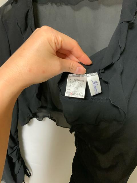 ◆黒 シースルー ボレロ9号 < 女性ファッション  ◆黒 シースルー ボレロ9号 < 女性ファッションの