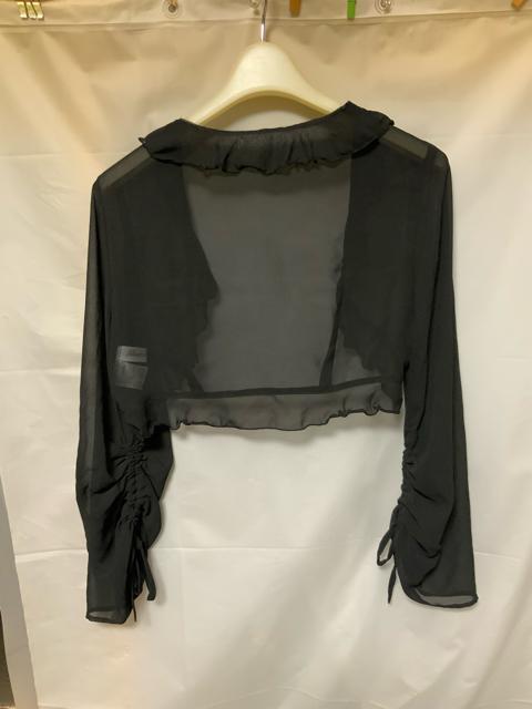 ◆黒 シースルー ボレロ9号 < 女性ファッション  ◆黒 シースルー ボレロ9号 < 女性ファッションの