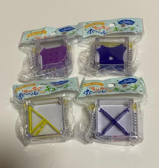 ゆらゆらボールinキューブ4個 < おもちゃ ゆらゆらボールinキューブ4個 < おもちゃの