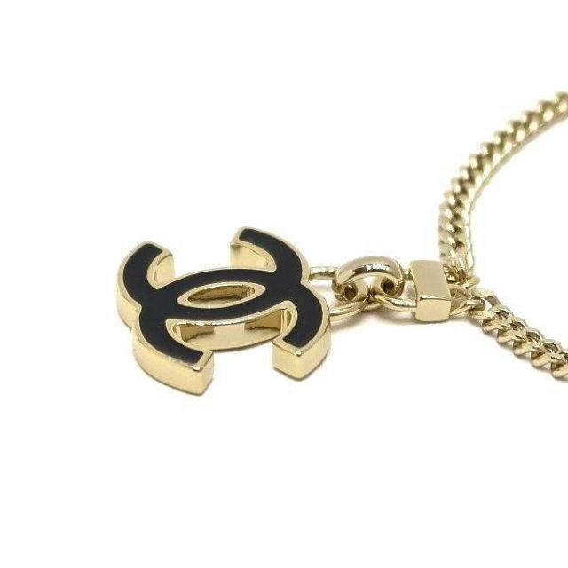 ◆ 本物 新品同様 ◆ CHANEL シャネル ネックレス ブラック 黒 ココ ライトゴールド チェーン ペンダント 箱 人気 < ブランド  ◆ 本物 新品同様 ◆ CHANEL シャネル ネックレス ブラック 黒 ココ ライトゴールド チェーン ペンダント 箱 人気 < ブランドの