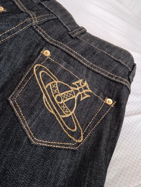 デニムViviennewetwoodレア希少キララメVivienne刺繍マ-ク送料半額♪ < ブランド  デニムViviennewetwoodレア希少キララメVivienne刺繍マ-ク送料半額♪ < ブランドの