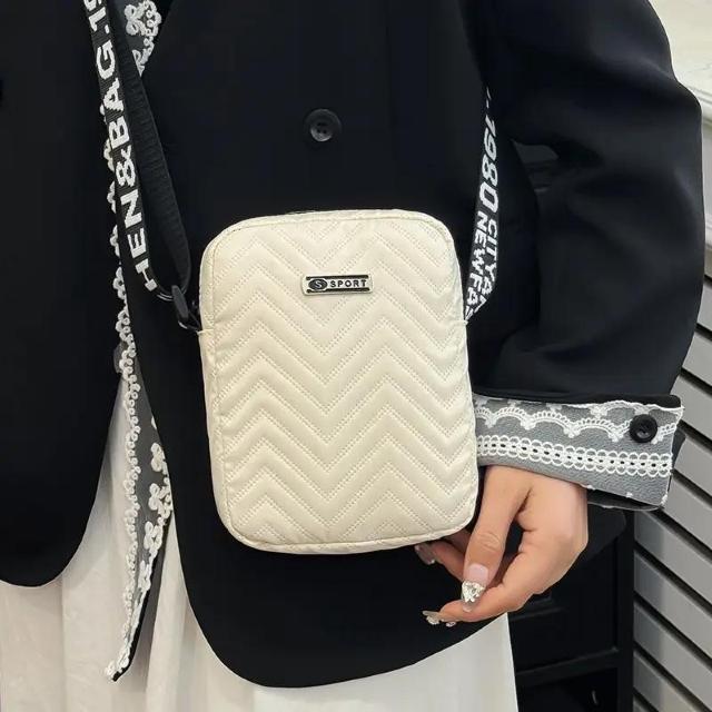 爆ヤス価格690円★ユニセックス クロスボディバッグ 調節可能ストラップ付き -コンパクトな日常使いパース、ジッパークロージャー赤 < 女性ファッション 爆ヤス価格690円★ユニセックス クロスボディバッグ 調節可能ストラップ付き -コンパクトな日常使いパース、ジッパークロージャー赤 < 女性ファッションの