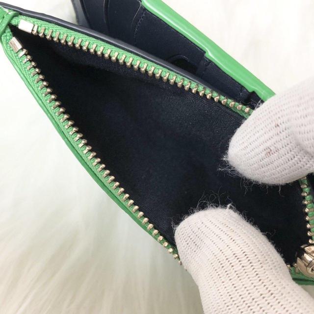 【美品】ケイトスペード 二つ折り財布 コートサイド スモール スリム テニス バイフォールド ウォレット < ブランド 【美品】ケイトスペード 二つ折り財布 コートサイド スモール スリム テニス バイフォールド ウォレット < ブランドの