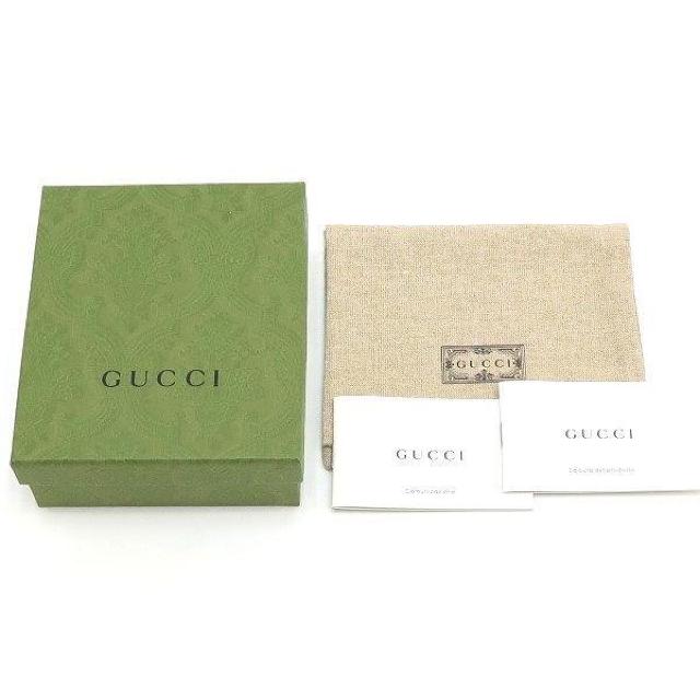�� �V�i �{�� �� GUCCI �O�b�` �{�b�N�X�^�C�v �R�C���P�[�X ���K���� �u���b�N �� ���U�[ ���z �� �� 771160 �� �u�����h�� 