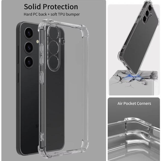 Galaxy S24 �N���A �P�[�X �J�o�[ �M�����N�V�[ s24 TPU �\�t�g ���� �X�}�z�P�[�X SC-51E SCG25 �� �Ɠd/AV�� 